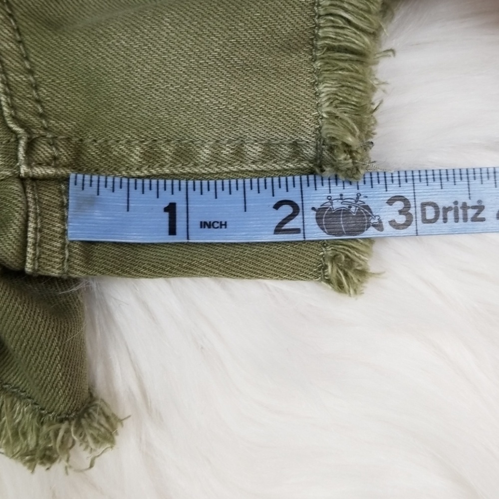 Sun & Shadow High Rise Button Fly Denim Shorts - Picture 5 of 5